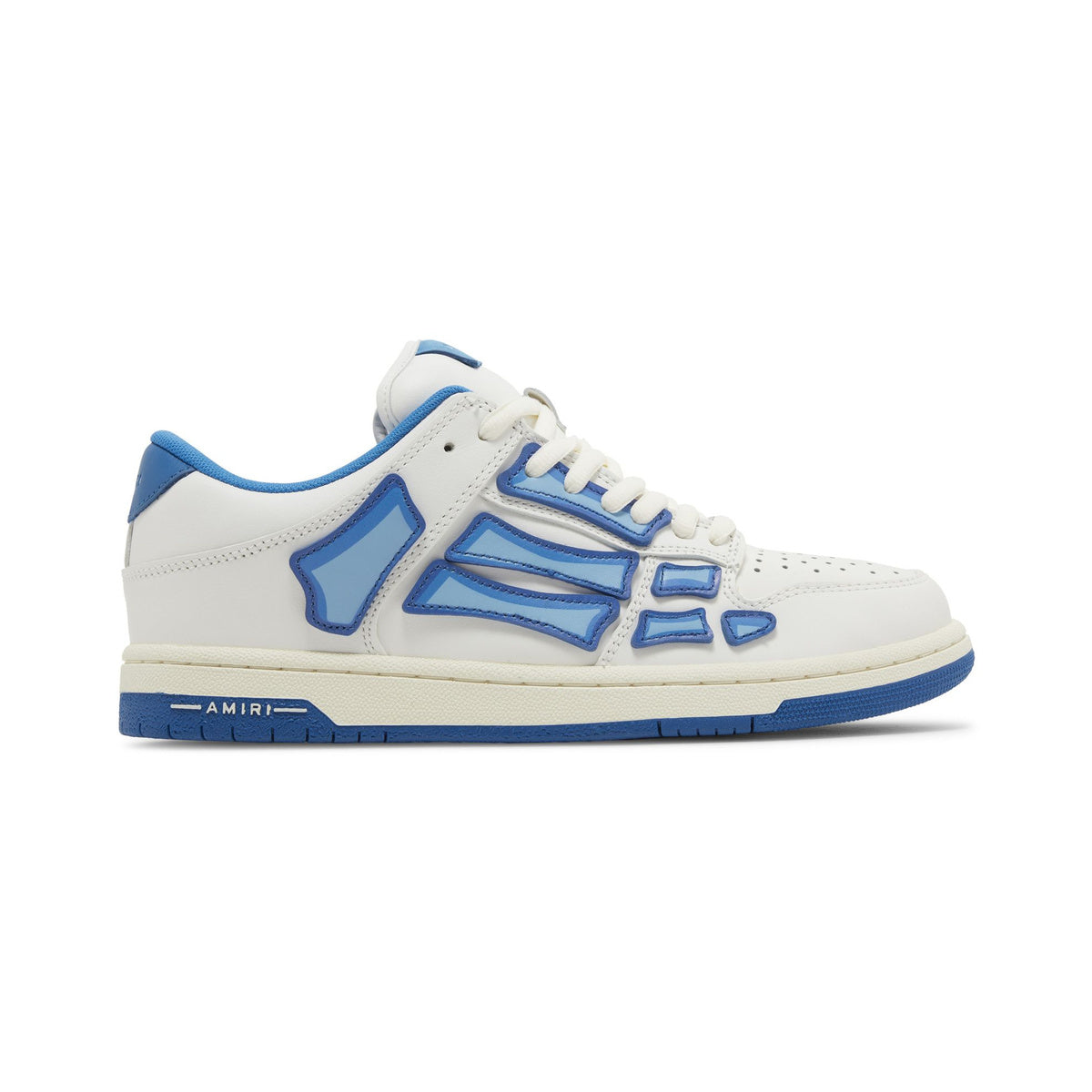 AMIRI Skel Top Low – White / Air Blue – product view