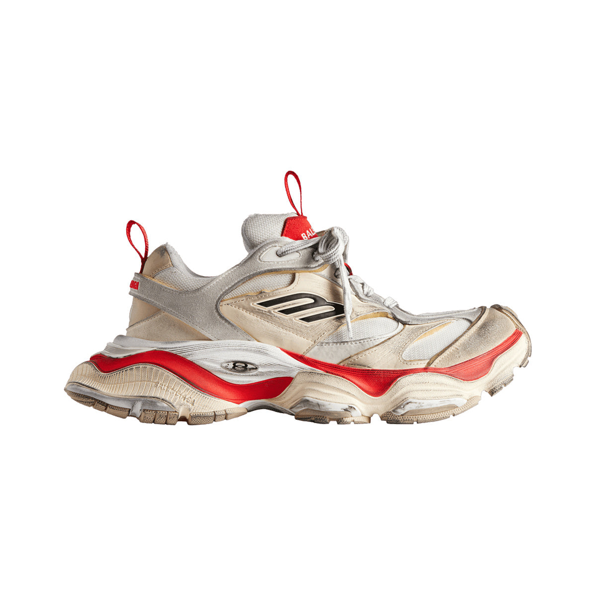 Balenciaga Cargo – Beige / Grey / Red – product view