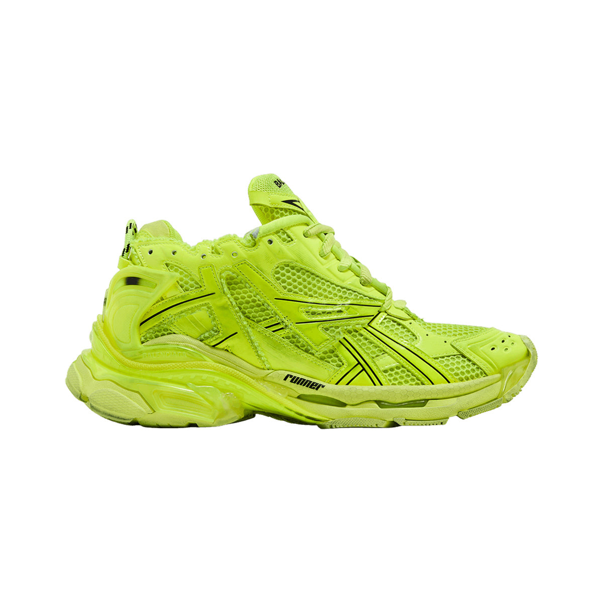 Balenciaga Runner – Fluo Yellow – product view