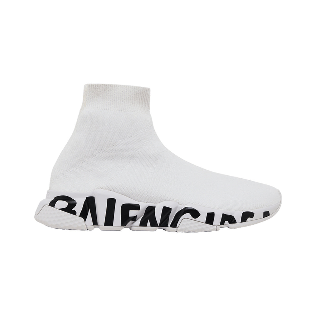 Balenciaga Speed Graffiti – White / Black – product view