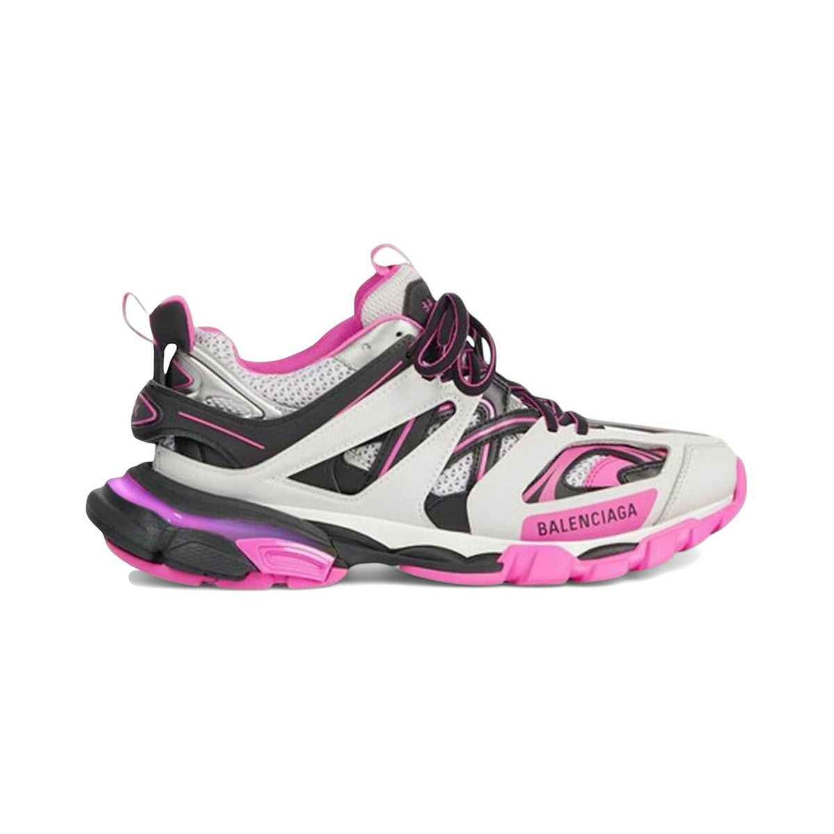 Balenciaga Track LED – Grey / Pink / Black – product view