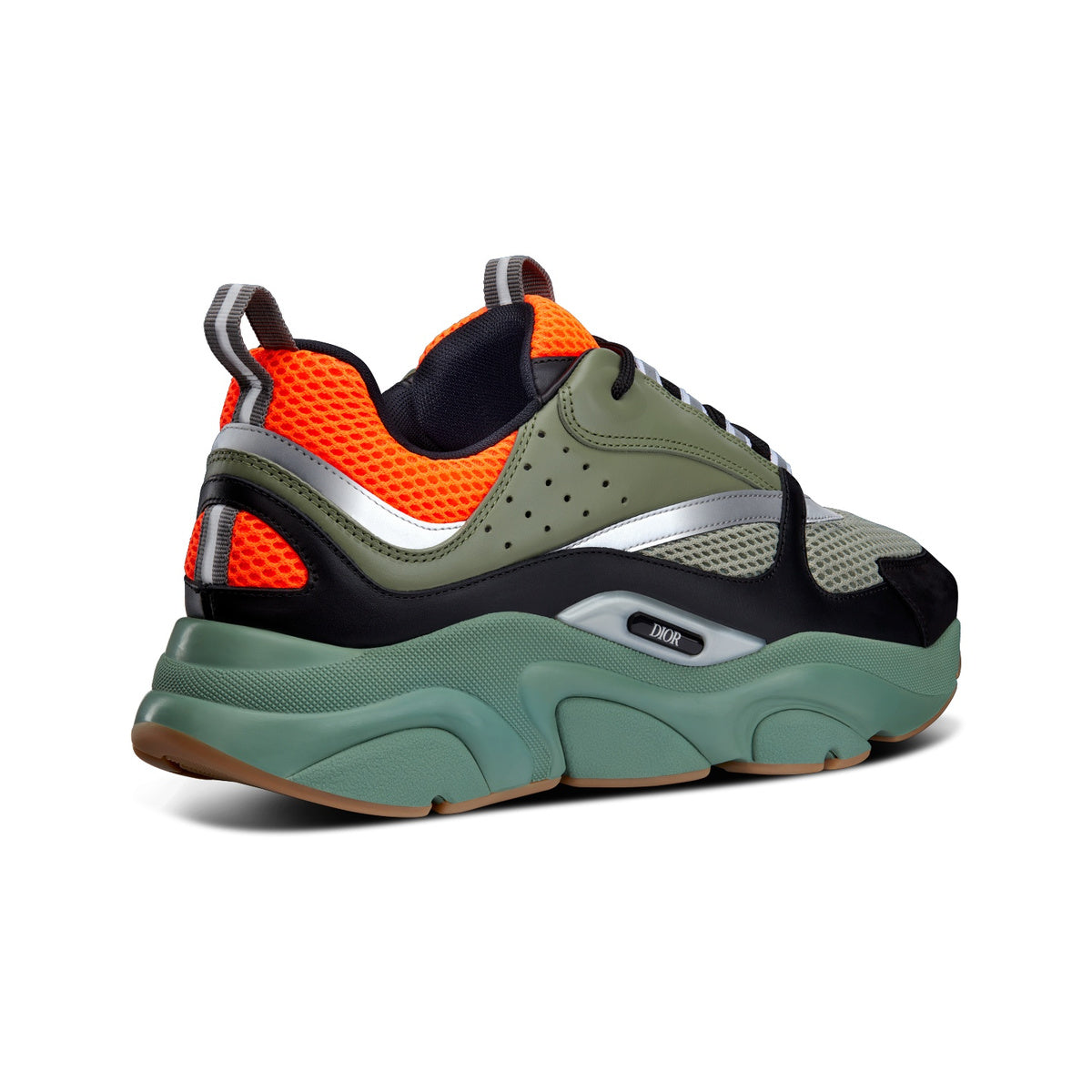 Dior B22 Sneaker – Orange / Olive / Olive / Black – additional product view 2