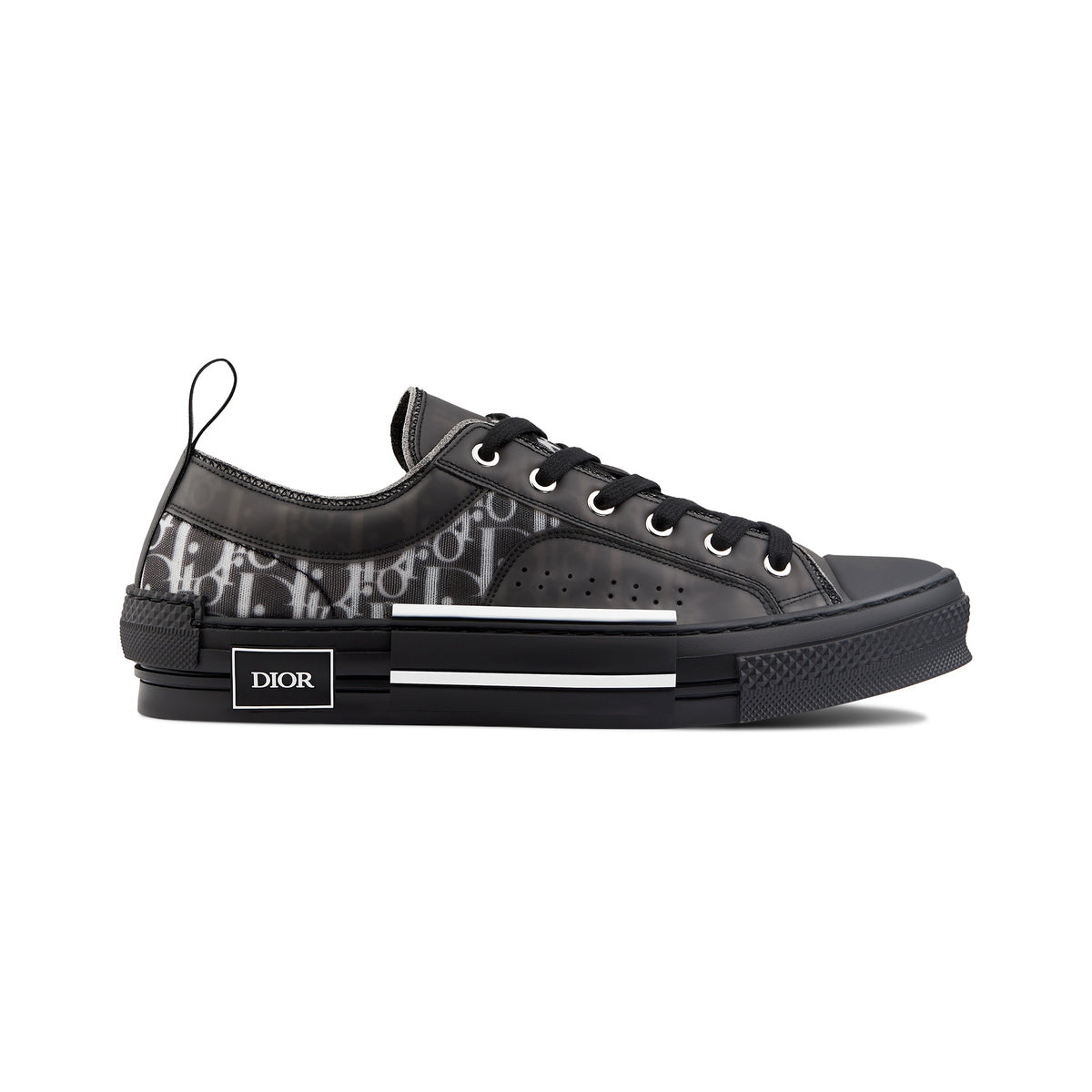 Dior B23 Low-Top Sneaker – Black – product view
