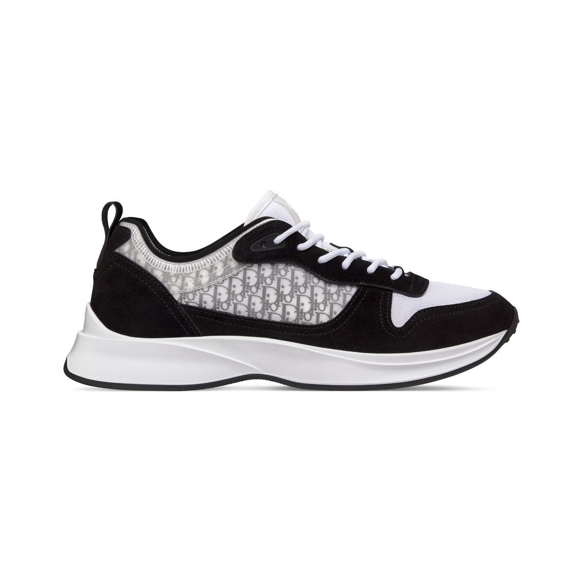 Dior B25 Runner Sneaker – Black / White – product view