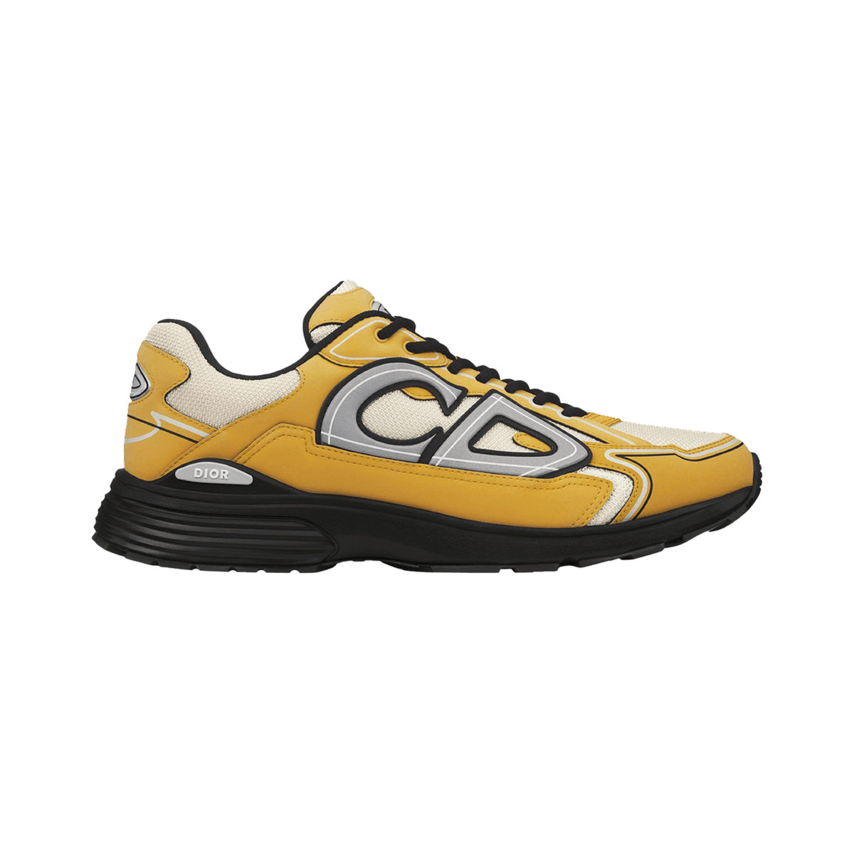 Dior B30 Sneaker – Cream / Yellow / Black – product view