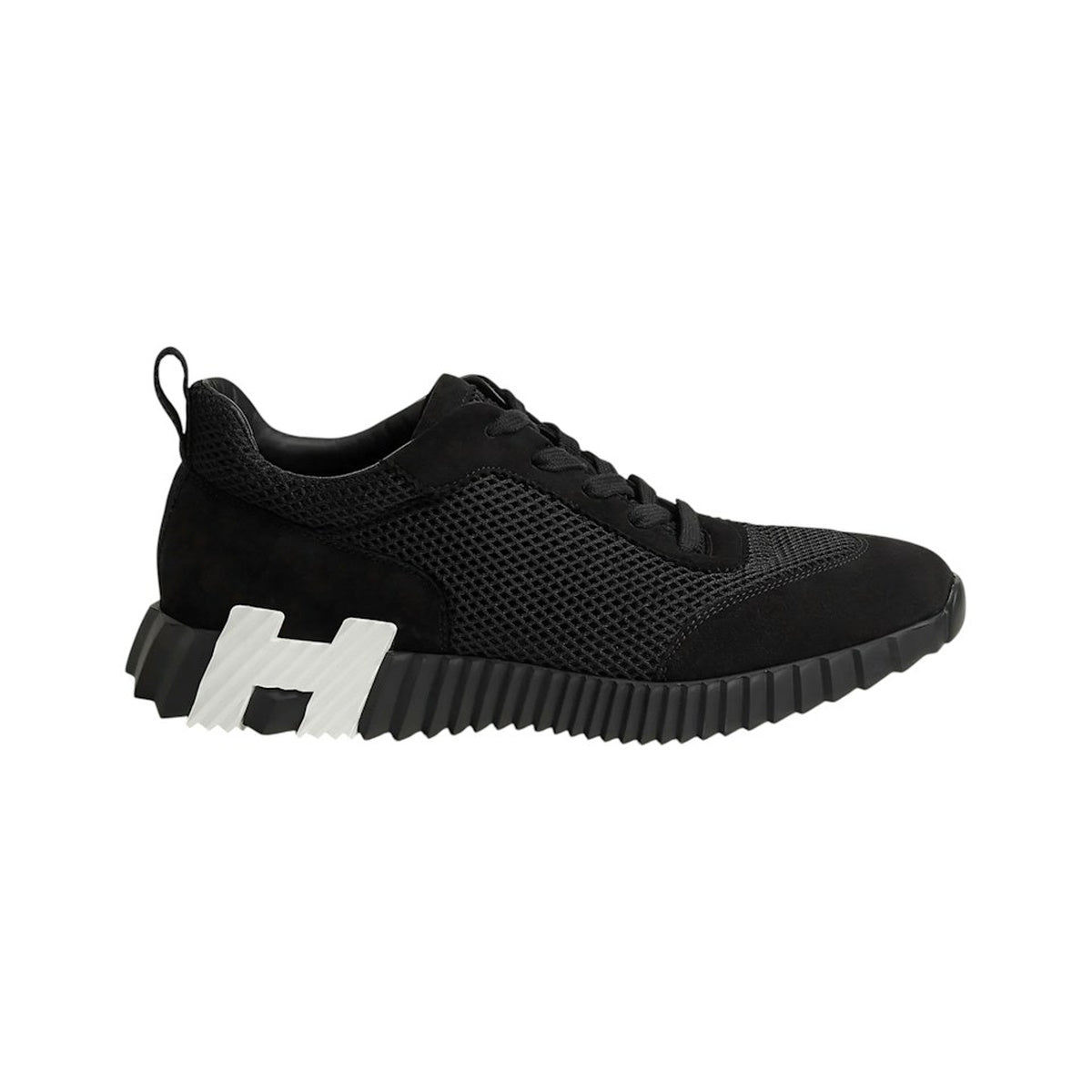 Hermès Bouncing Mesh Sneakers – Black – product view