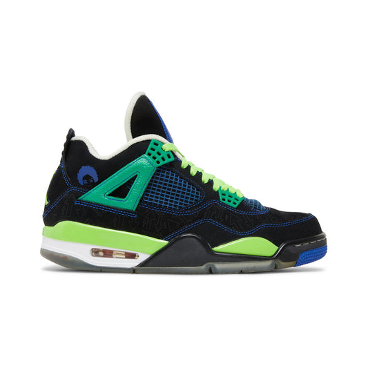 Air Jordan 4 Retro Doernbecher – Black / Old Royal / Electric Green – product view