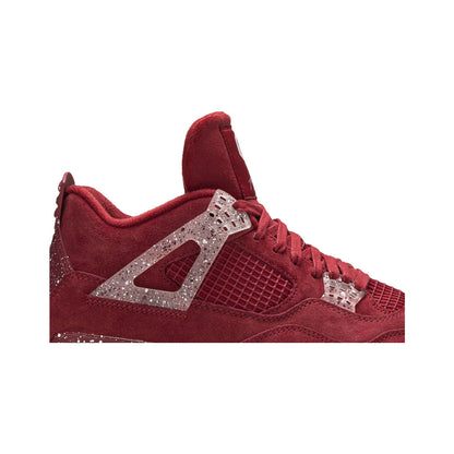 Air Jordan 4 Retro Oklahoma Sooners PE – Claret Red / White – alternate view