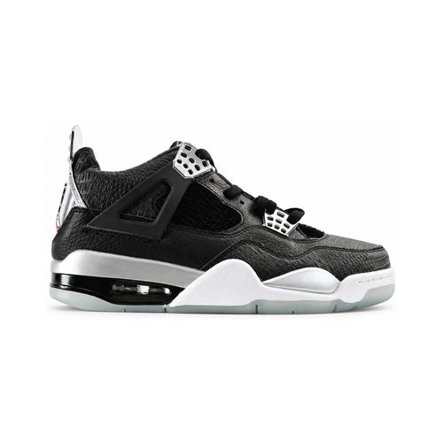Air Jordan 4 Retro Wild N Out PE – Black / Chrome / White – product view