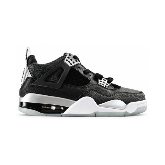 Air Jordan 4 Retro Wild N Out PE – Black / Chrome / White – product view