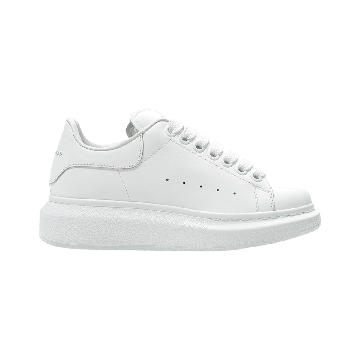Alexander McQueen Oversized Leather Sneaker – White – product view