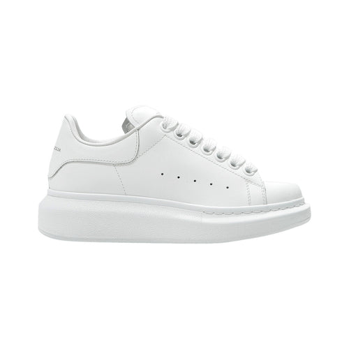 Alexander McQueen Oversized Leather Sneaker – White – product view