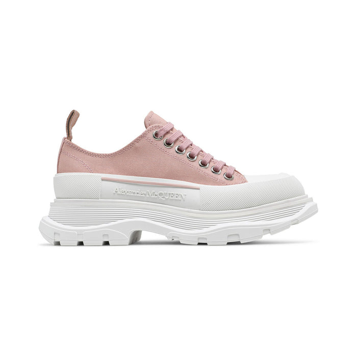 Alexander McQueen Tread Slick Low-Top Sneaker – Magnolia – product view