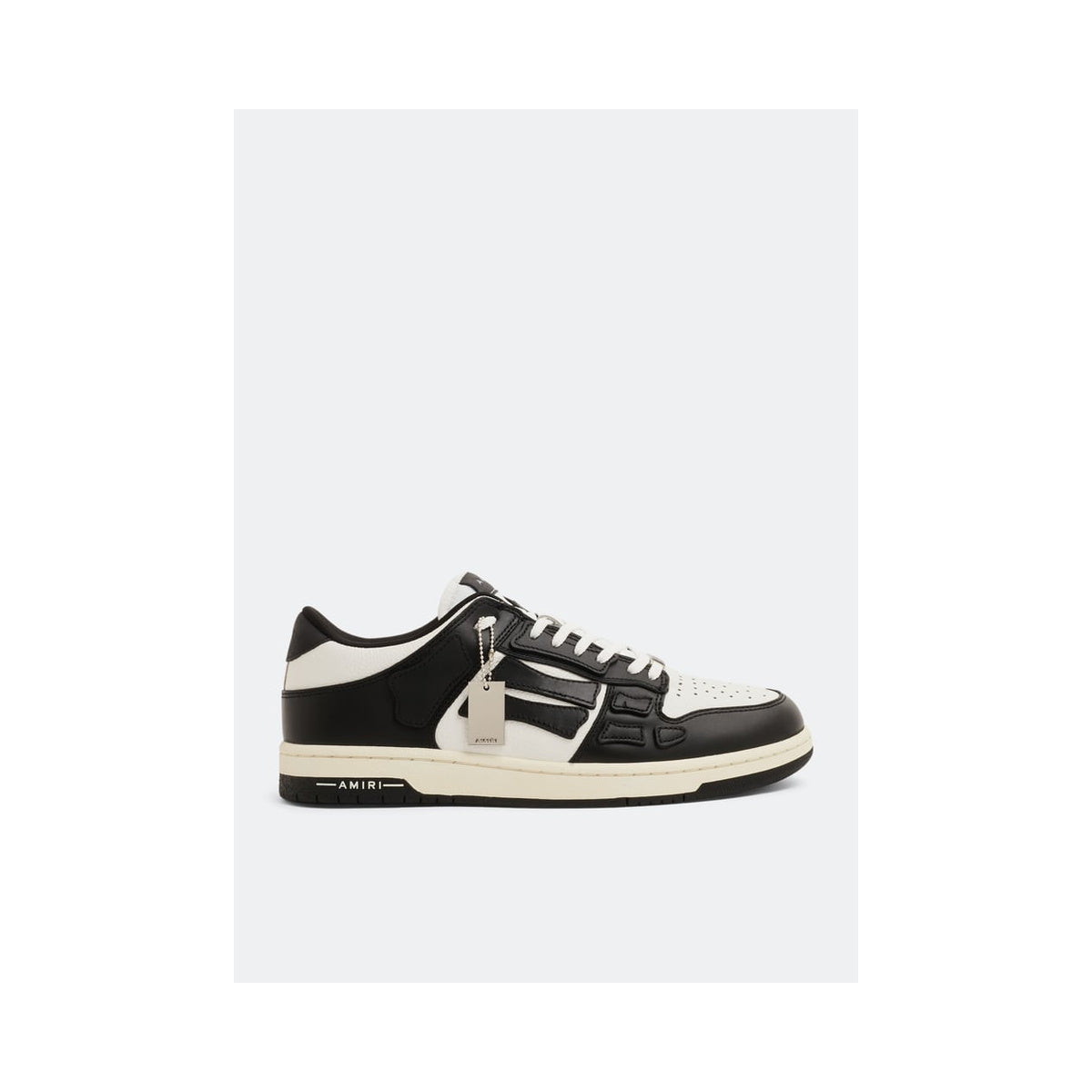 AMIRI Skel Top Low – Black / White – additional product view 1