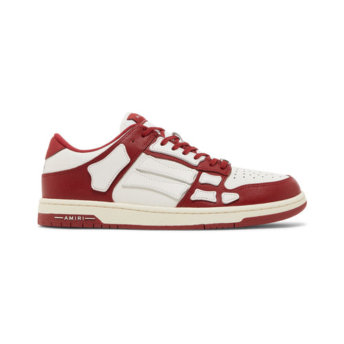 AMIRI Skel Top Low – Red / White – product view