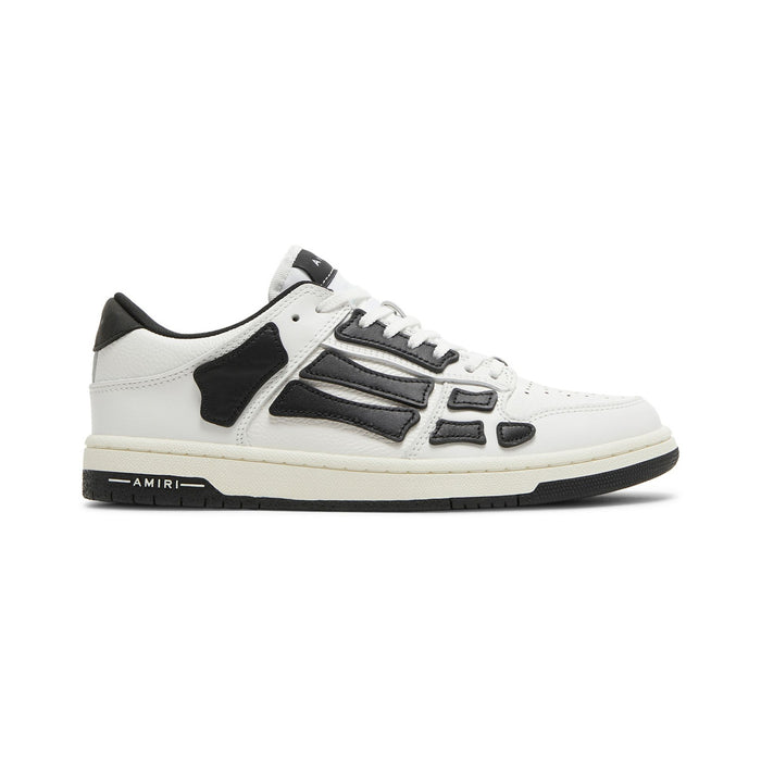 AMIRI Skel Top Low – White / Black – product view