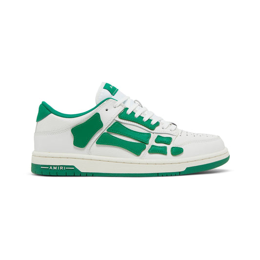 AMIRI Skel Top Low – White / Green – product view