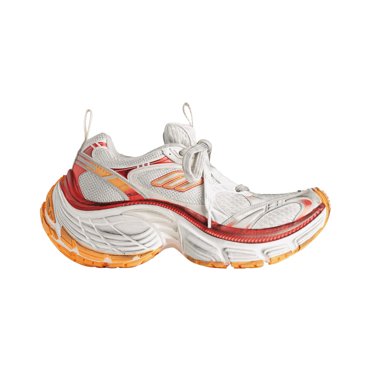 Balenciaga 10XL – White / Red / Orange – product view