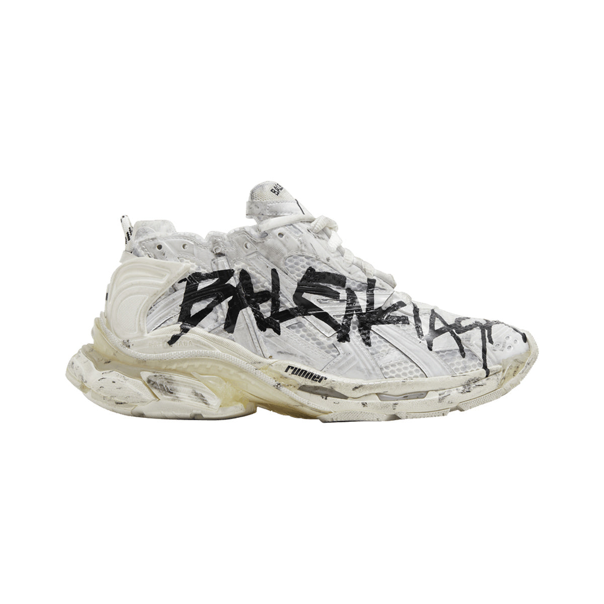 Balenciaga Runner – Graffiti White / Black – product view