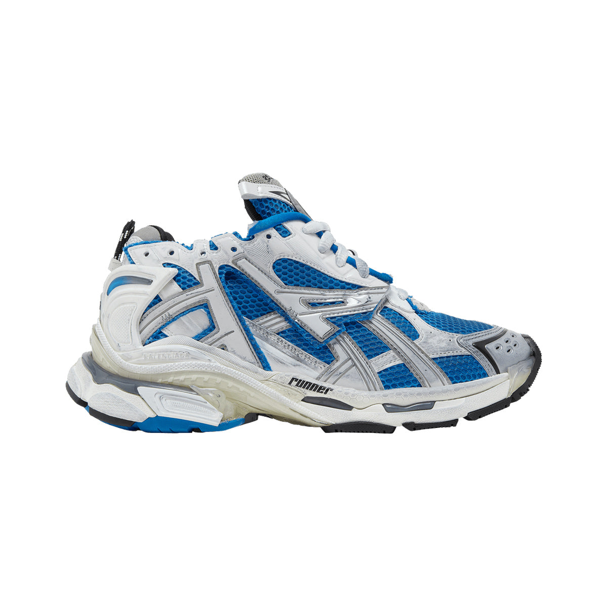 Balenciaga Runner – White / Blue – product view