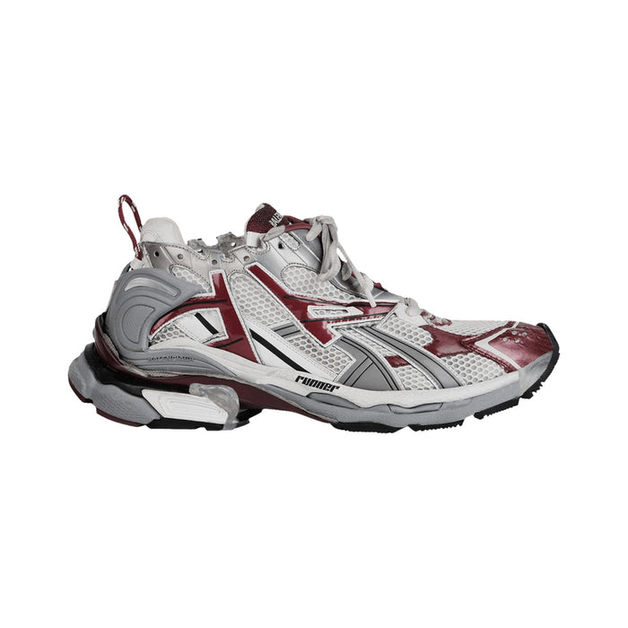 Balenciaga Runner – White / Burgundy – product view