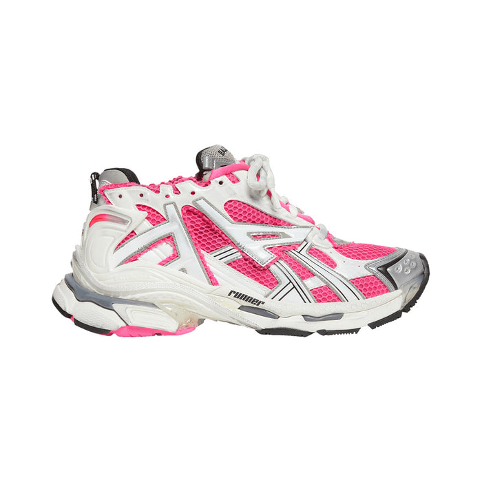 Balenciaga Runner – White / Fluo Pink – product view