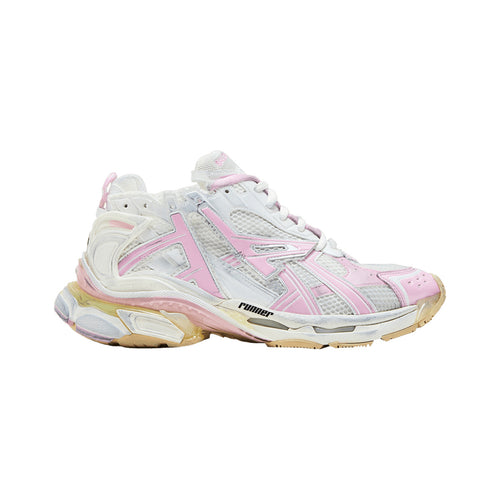 Balenciaga Runner – White / Pink – product view