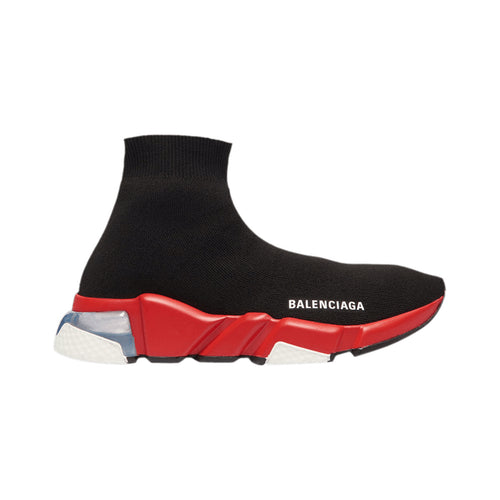 Balenciaga Speed Clear Sole – Black / Red – product view