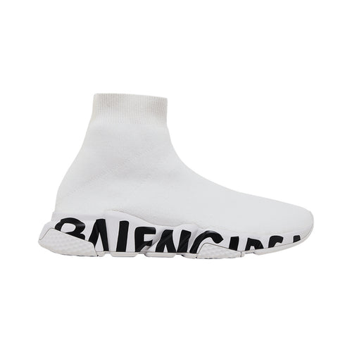 Balenciaga Speed Graffiti – White / Black – product view