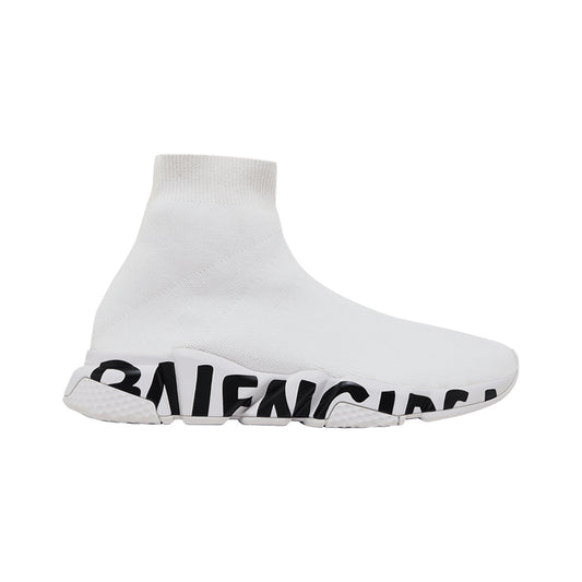 Balenciaga Speed Graffiti – White / Black – product view