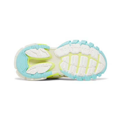 Balenciaga Track Sneakers – White / Neon Yellow / Light Blue – additional product view 2