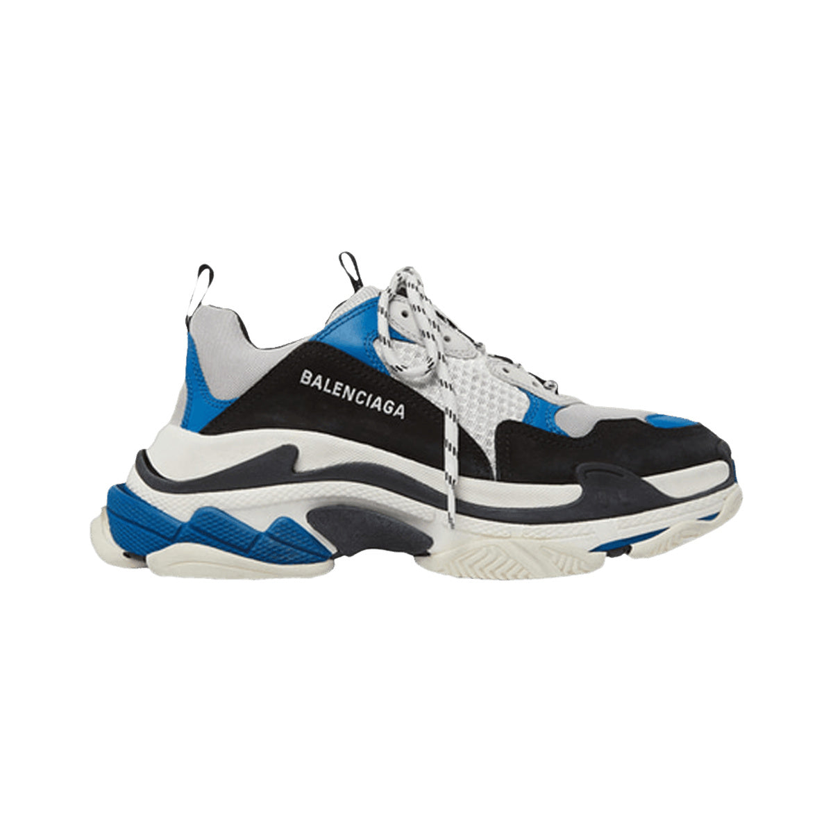 Balenciaga Triple S – Black / Blue / White – product view