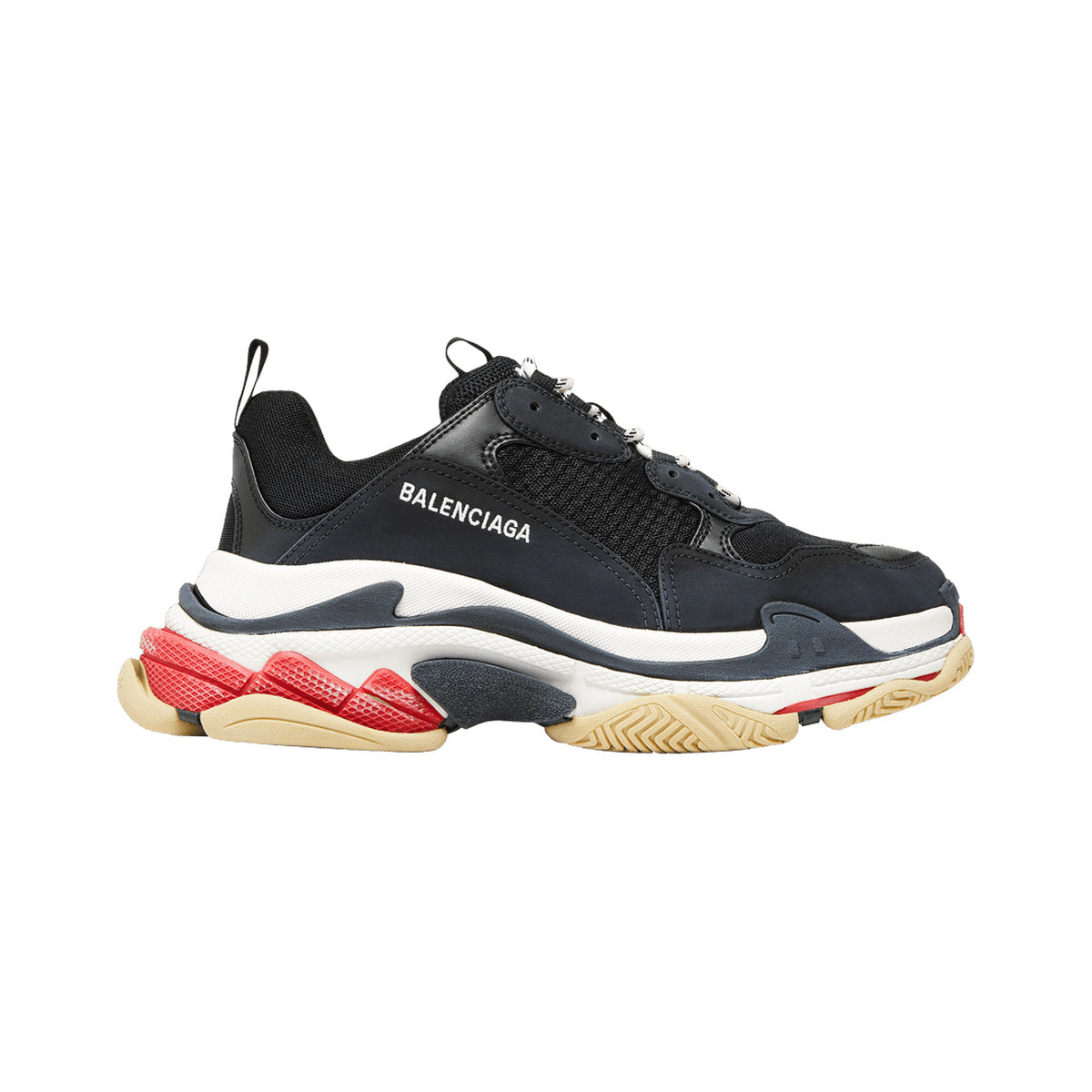 Balenciaga Triple S – Black / Red – product view