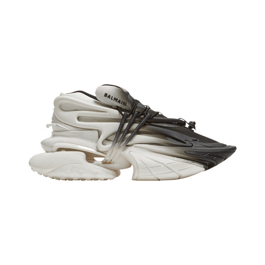 Balmain Unicorn Low – White / Black Gradient – product view