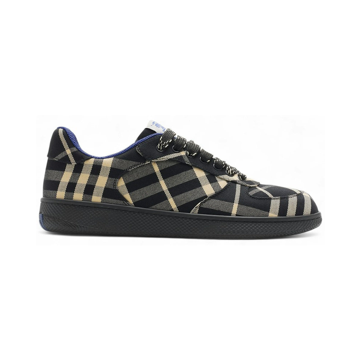 Burberry Check Terrace Sneakers – Black / Calico – product view