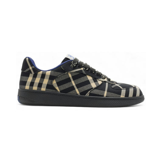 Burberry Check Terrace Sneakers – Black / Calico – product view