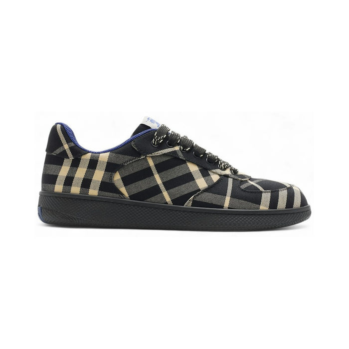 Burberry Check Terrace Sneakers – Black / Calico – product view