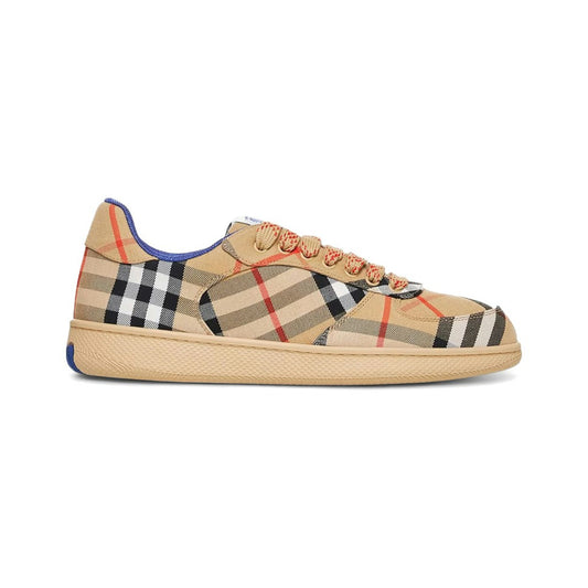 Burberry Check Terrace Sneakers – Sand Check – product view
