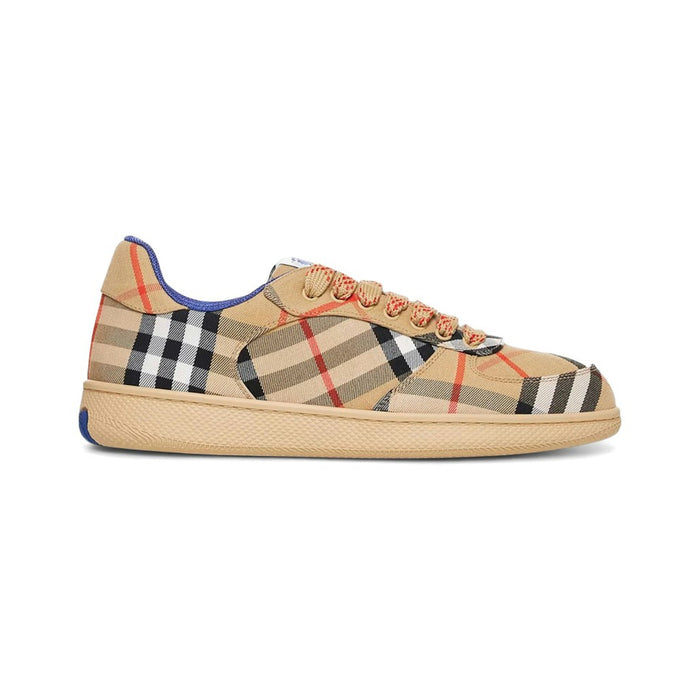 Burberry Check Terrace Sneakers – Sand Check – product view