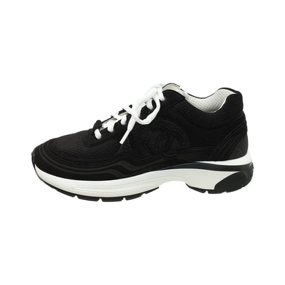 CHANEL CC Logo Fabric Runner – Black / White – alternate view