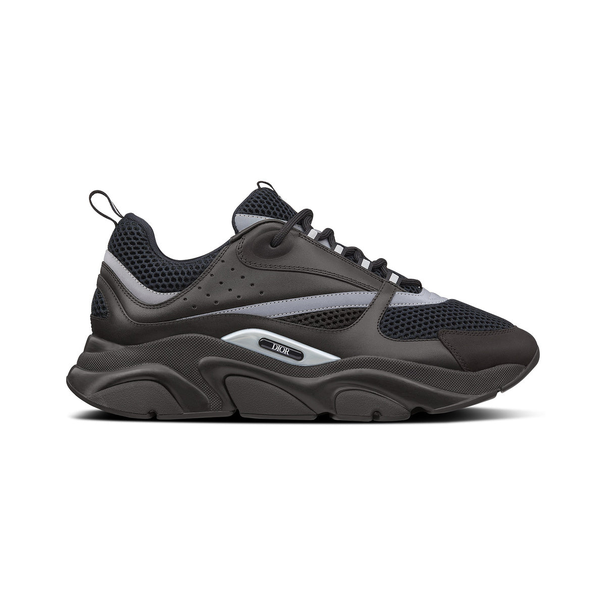 Dior B22 Sneaker – Black / Black / Silver – product view