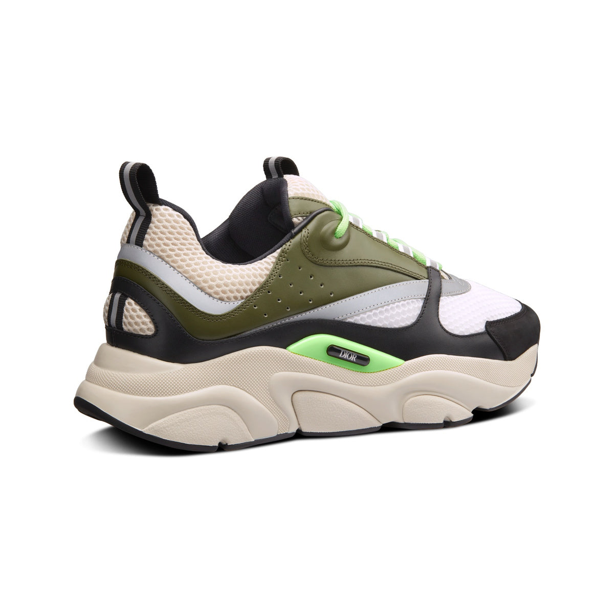 Dior B22 Sneaker – Cream / White / Olive / Black – additional product view 2
