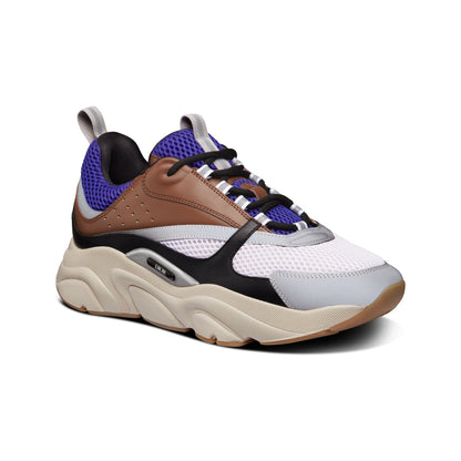 Dior B22 Sneaker – Violet / Cream / Coffee / Black – additional product view 1