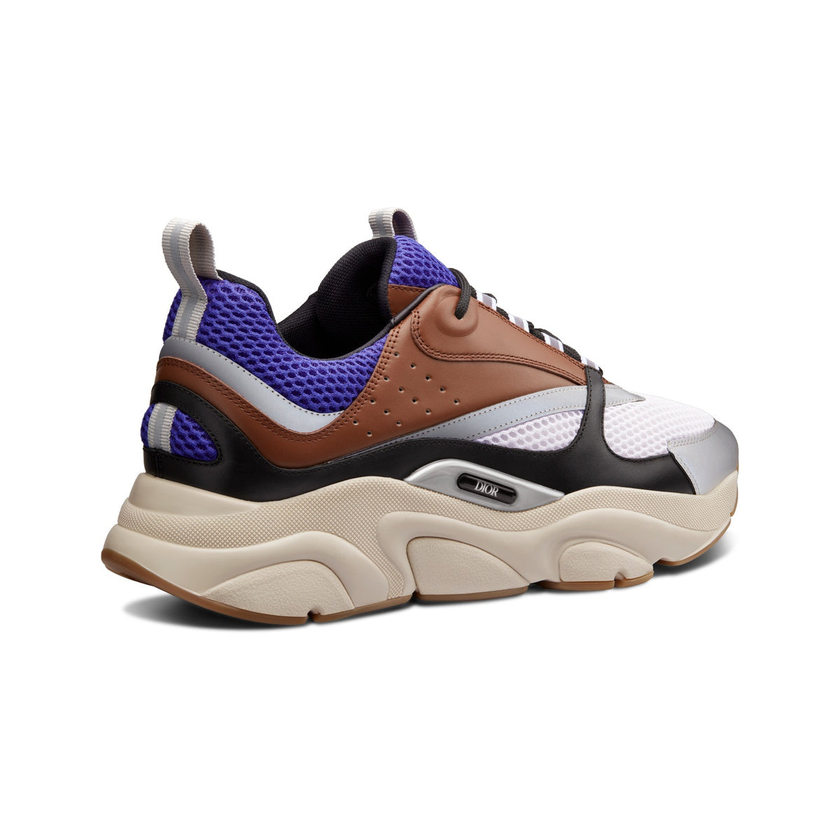 Dior B22 Sneaker – Violet / Cream / Coffee / Black – additional product view 2