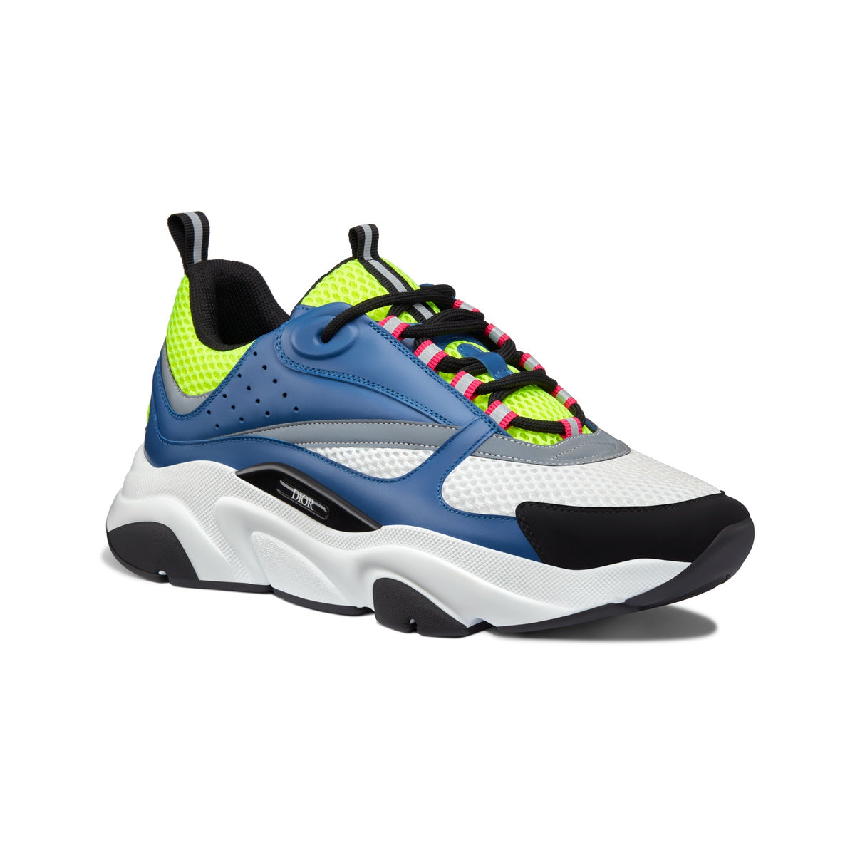 Dior B22 Sneaker – White / Blue / Yellow – additional product view 1