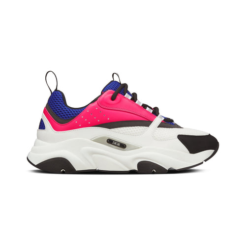 Dior B22 Sneaker – White / Neon Pink / Purple – product view