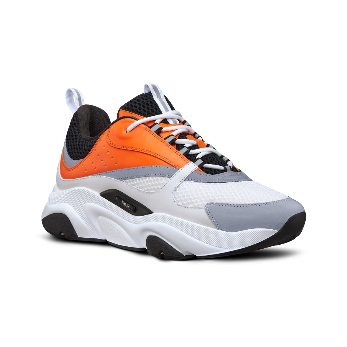 Dior B22 Sneaker – White / Orange / Grey / Black – additional product view 1