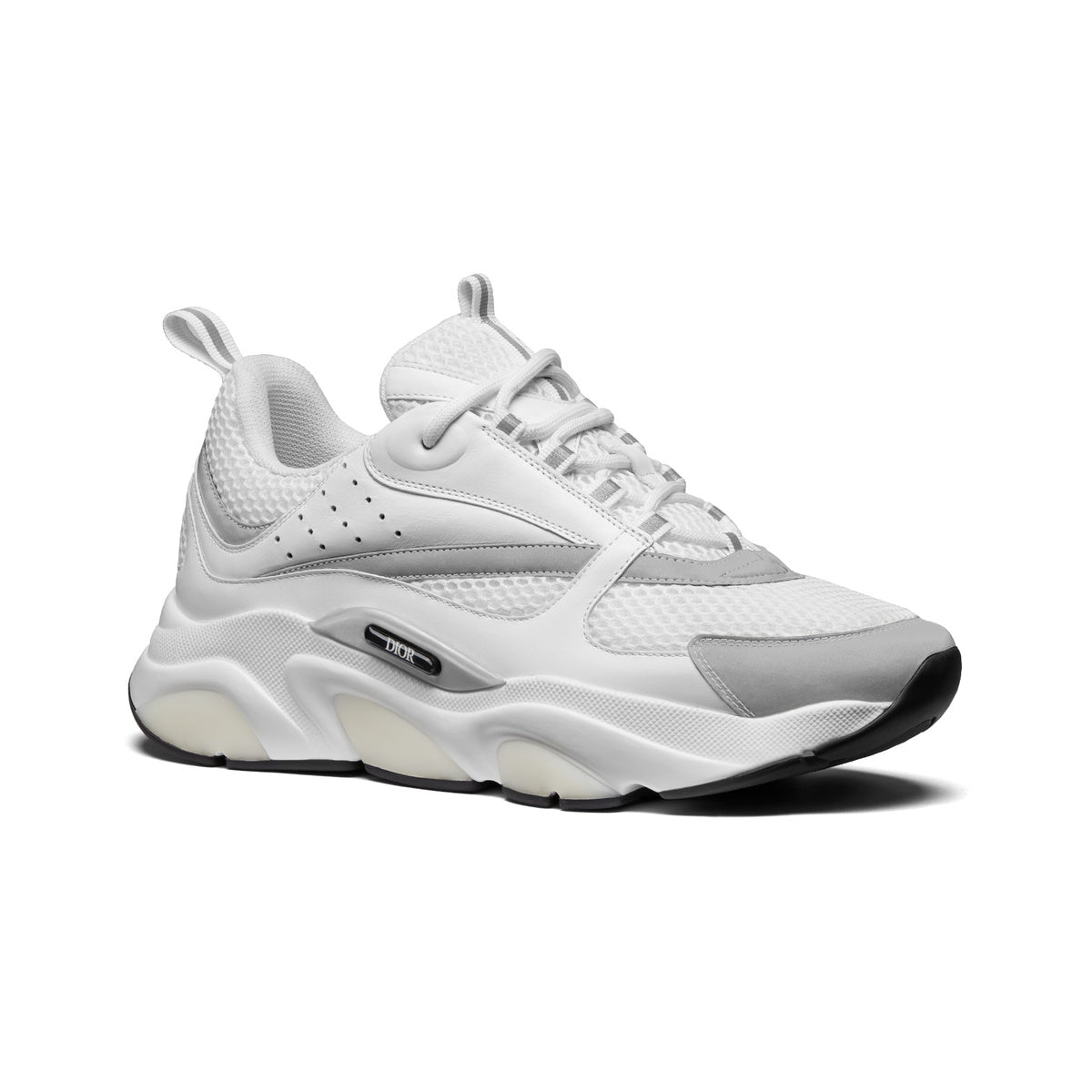 Dior B22 Sneaker – White / Silver – additional product view 1