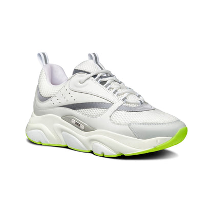 Dior B22 Sneaker – White / Silver / Fluo Green – additional product view 1