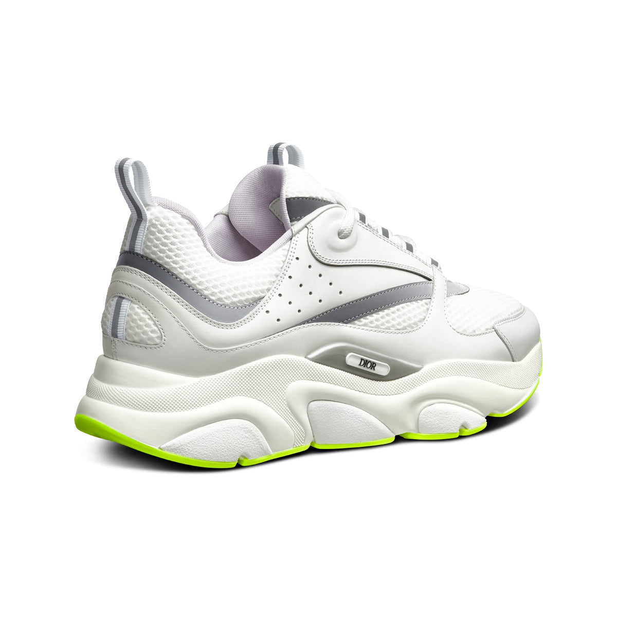 Dior B22 Sneaker – White / Silver / Fluo Green – additional product view 2
